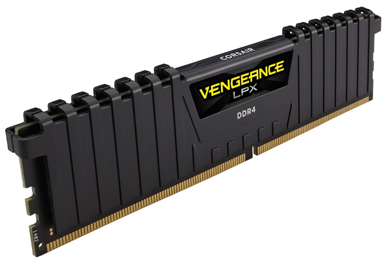 Corsair Vengeance LPX 16 GB (2 x 8 GB) DDR4 3000 MHz CL16 Memoria RAM con Dissipatore di Calore, Nero