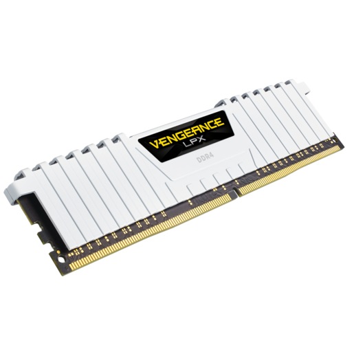 Corsair Vengeance LPX CMK16GX4M2B3200C16W Memoria RAM 16 GB (2 x 8 GB) DDR4 3200 MHz 288-pin DIMM Nero