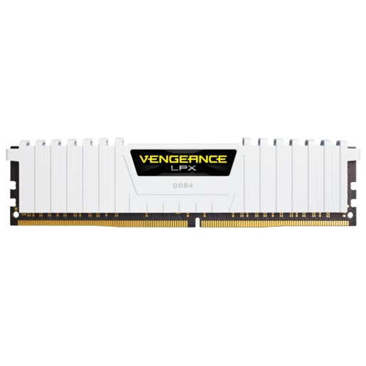 Corsair Vengeance LPX CMK16GX4M2B3200C16W Memoria RAM 16 GB (2 x 8 GB) DDR4 3200 MHz 288-pin DIMM Nero