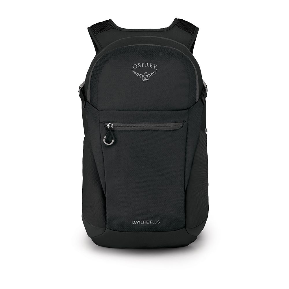 Osprey Daylite Plus Zaino Nero in Polietilene Tereftalato (PET) con Tasca Imbottita per Portatile e Spazio Aggiuntivo