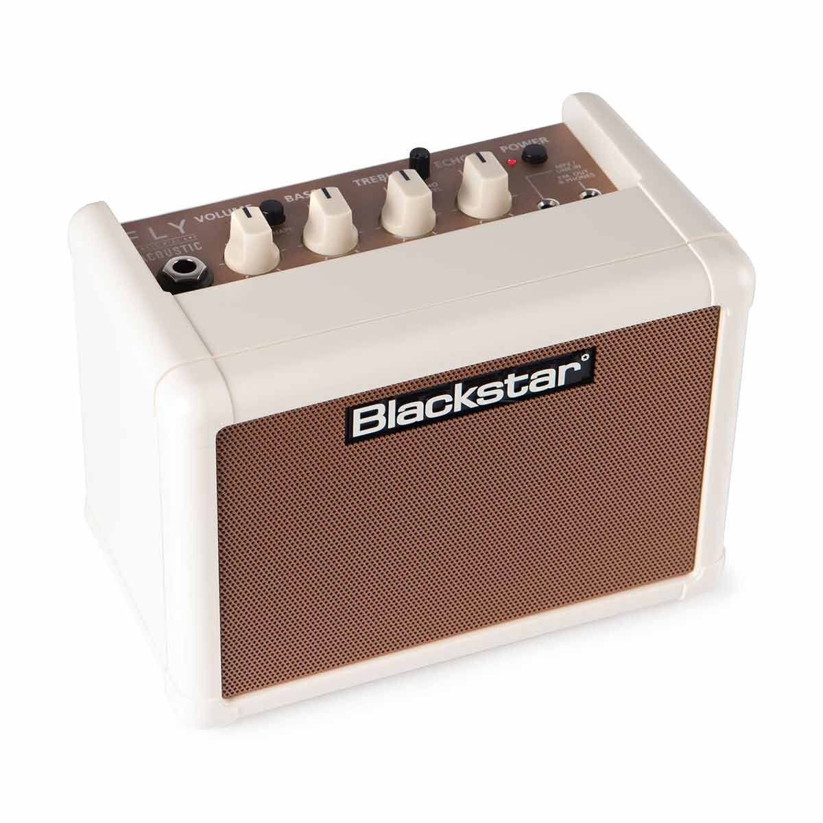 Blackstar FLY 3 Acoustic Mini Amplificatore Portatile per Chitarra Acustica da 3 Watt con Eco Incorporato, Ingresso Linea MP3 e Uscita Cuffie