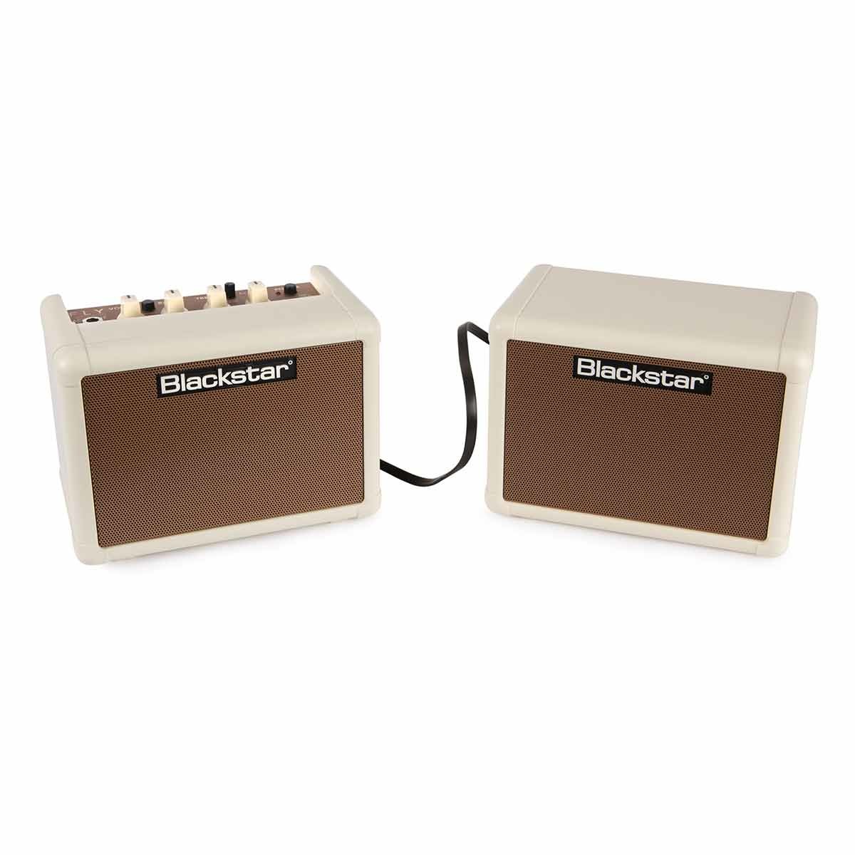 Blackstar FLY3 Acoustic Pack - Mini amplificatore portatile da 6 Watt per chitarra acustica, alimentato a batteria con ingresso Echo MP3 e uscita cuffie