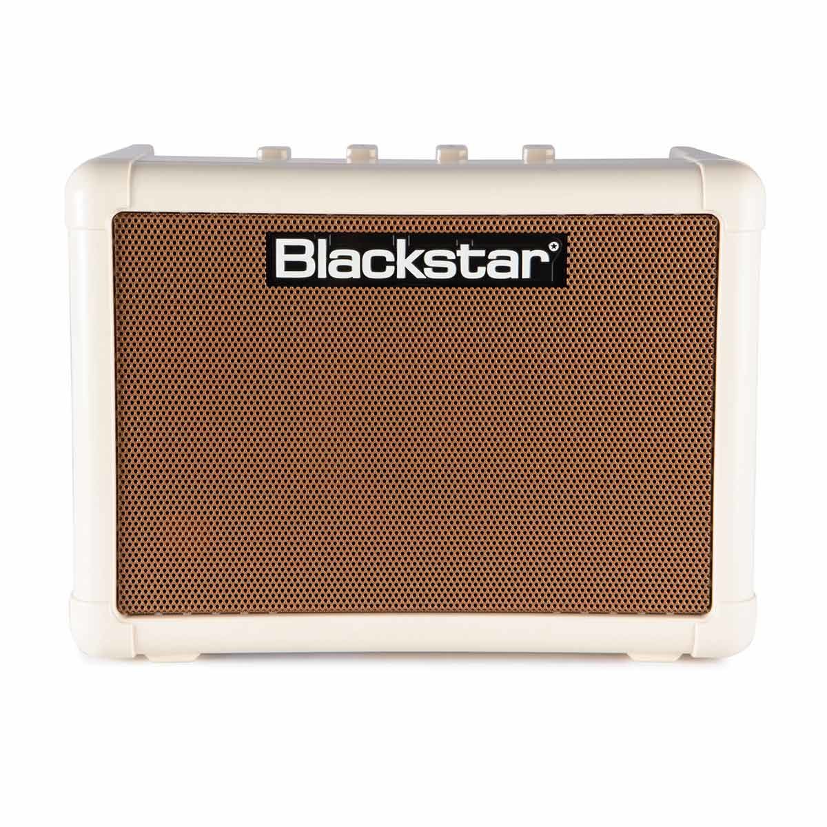 Blackstar FLY3 Acoustic Pack - Mini amplificatore portatile da 6 Watt per chitarra acustica, alimentato a batteria con ingresso Echo MP3 e uscita cuffie