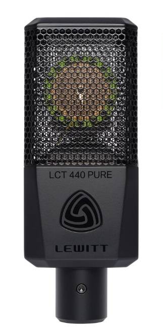 LEWITT LCT 440 PURE Microfono a Condensatore a Diaframma Largo per Registrazioni di Alta Qualità in Studio