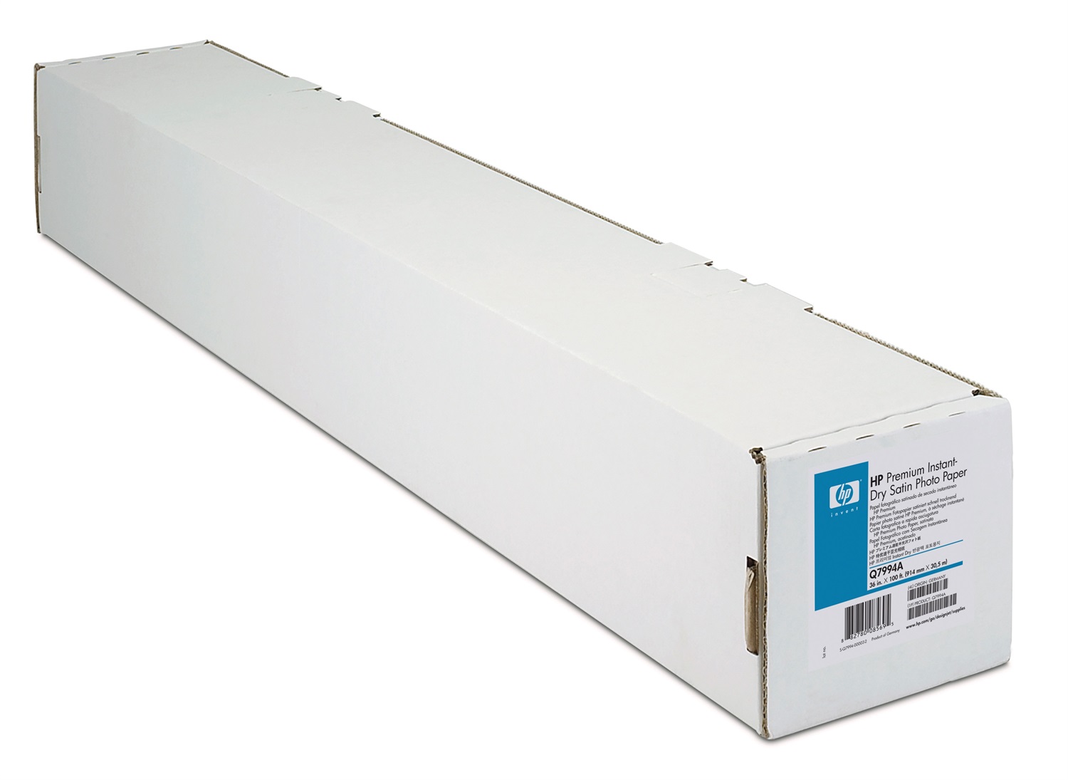 HP Premium Instant-dry Satin Photo Paper - Carta Fotografica Satinata 1067 mm x 30.5 m (42 in x 100 ft) - 260 g/m²