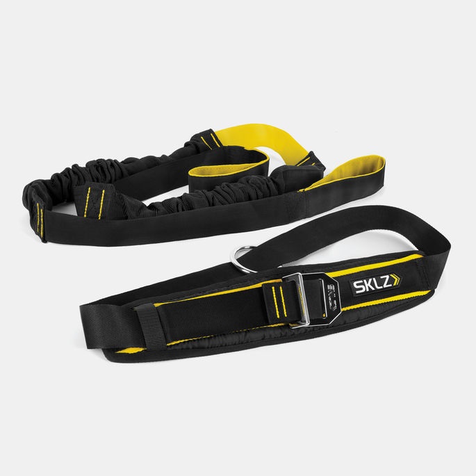 SKLZ Allenatore di accelerazione - Cinghia regolabile con sgancio rapido per allenamento di resistenza, aumenta velocità e potenza, colore nero