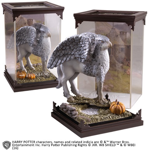 Noble Collection Buckbeak - Statuetta in Resina con Display da Esposizione - Prodotto Originale Harry Potter