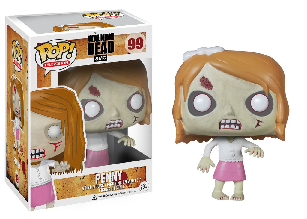 Funko Walking Dead Penny - Figura in Vinile 10 cm in PVC, Stilizzata e Ironica