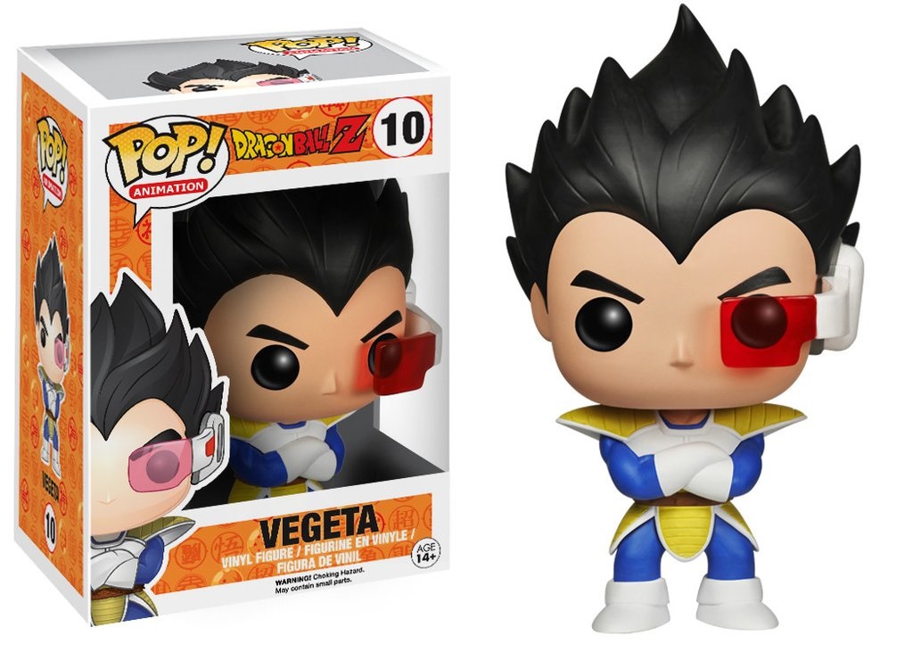 Funko Pop! Animation - Dragon Ball Z - Vegeta (Vinyl Figure 10, Altezza 9 cm)