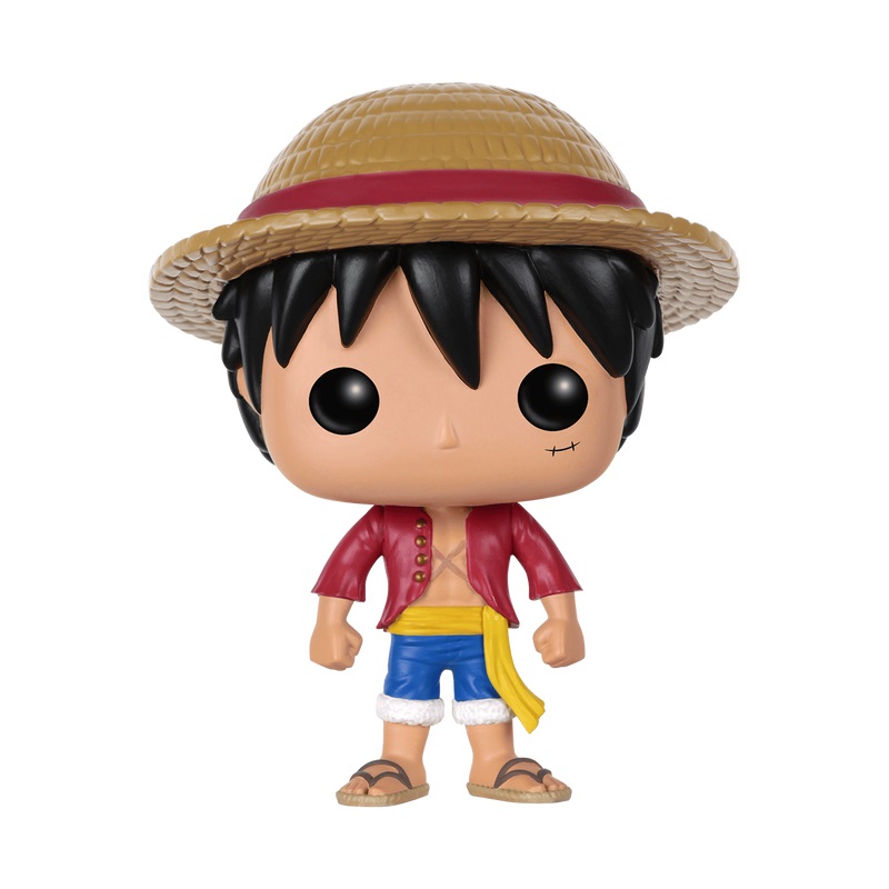 FUNKO POP! Animation: One Piece - Monkey D. Luffy - Figura in Vinile da Collezione, Altezza 9,5 cm, Idea Regalo per Bambini e Adulti