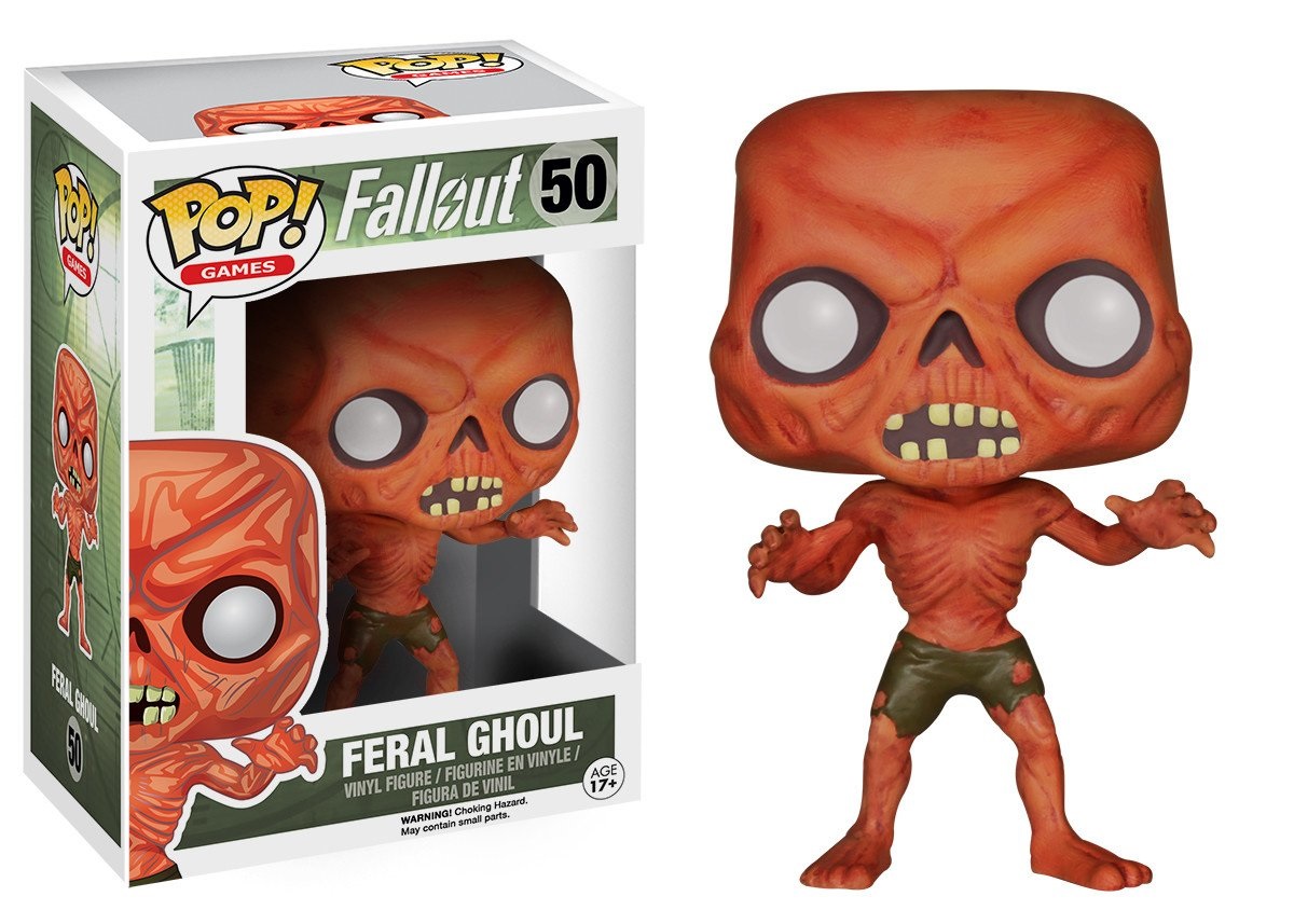 FUNKO Pop! Games: Fallout - Feral Ghoul Vinyl Figure 9,5 cm - Confezionato in scatola illustrata