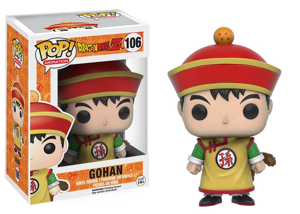 Funko POP Dragon Ball Z - Gohan Figurina in Vinile, 10 cm, Multicolore