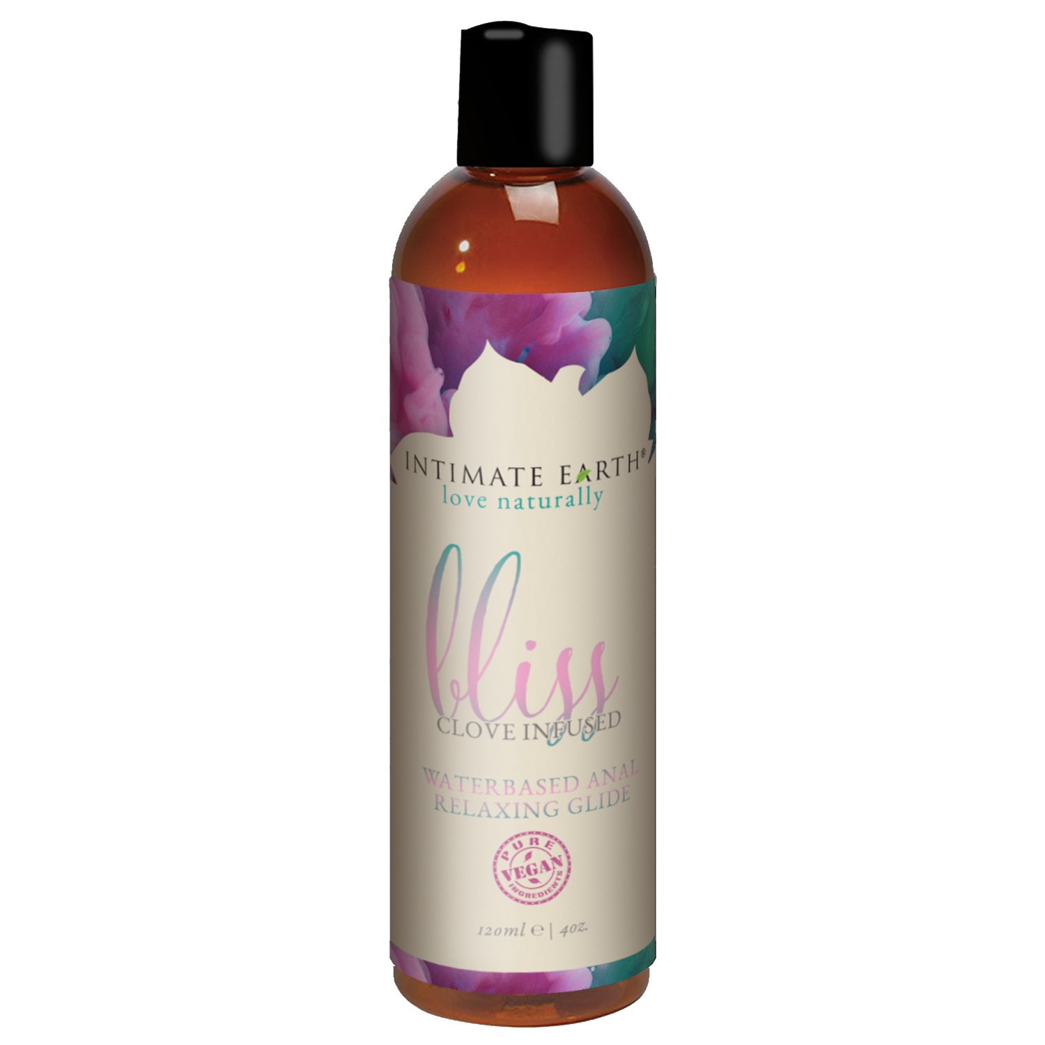 Intimate Earth Bliss Anal Relaxing Glide - Lubrificante Anale a Base d'Acqua 120 ml, Formula Super Densa e Antigoccia, Rilassante senza Effetto di Intorpidimento