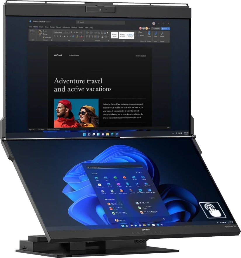 Mobile Pixels Geminos X Monitor PC 61 cm (24