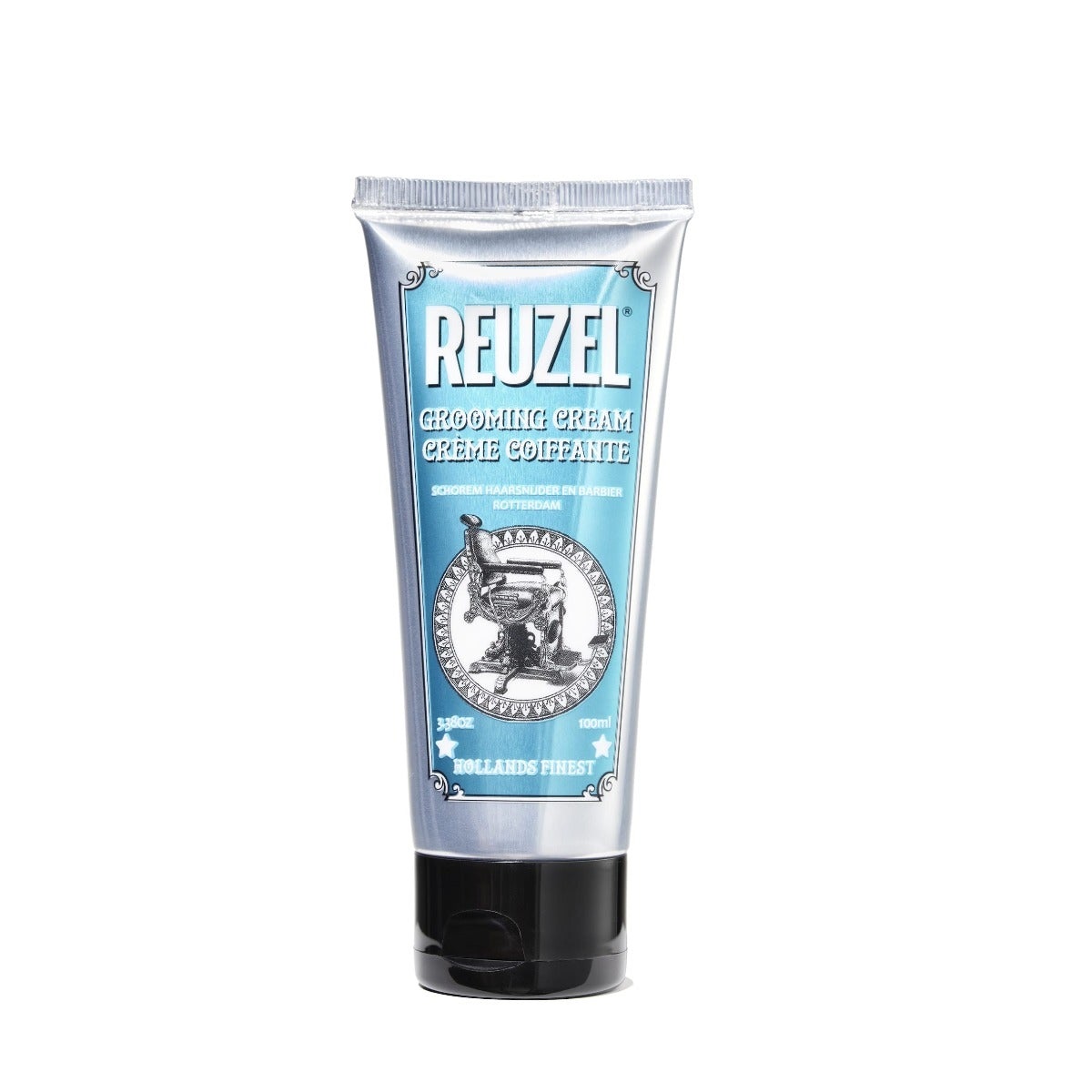 Reuzel Grooming Cream per Capelli 100 ml - Crema Texturizzante con Fragranza di Rum, Finish Opaco, Idratante e Tenuta Naturale per Tutti i Tipi di Capelli