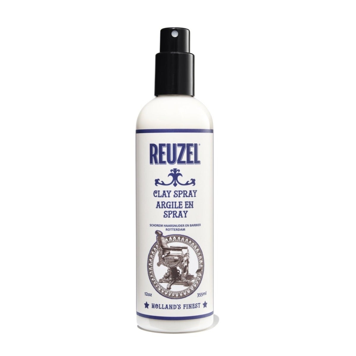 Reuzel Clay Spray per Capelli da Uomo - Spray Modellante Opaco, Volume e Texture - 355 ml