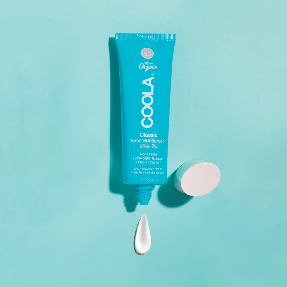 Coola Classic Face Lotion Sunscreen White Tea SPF 50 - Lozione Viso Idratante 50 ml