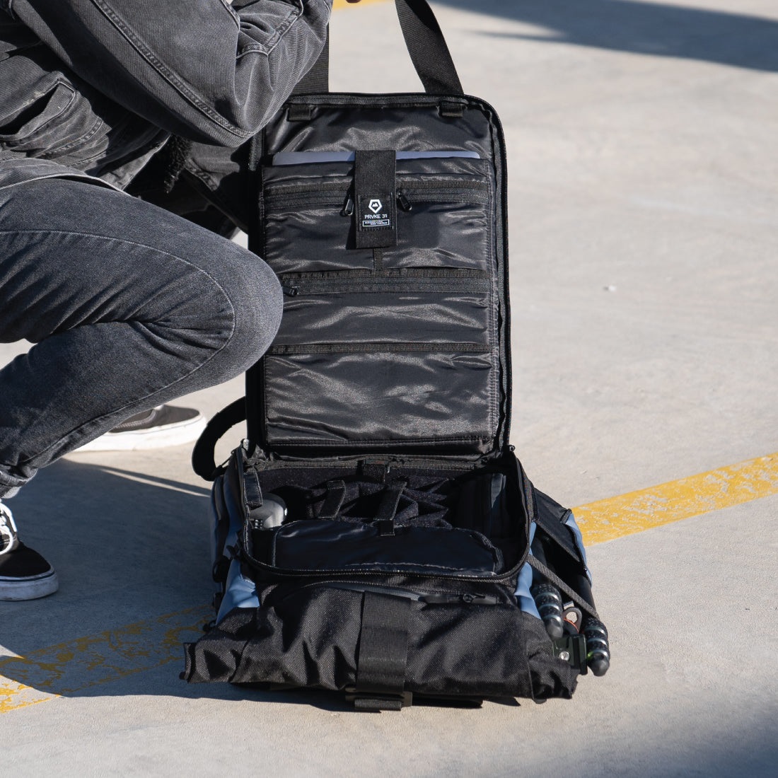 WANDRD PRVKE Zaino da Viaggio per Fotografia 41L - Nero, Design Creativo e Comfort Ottimale