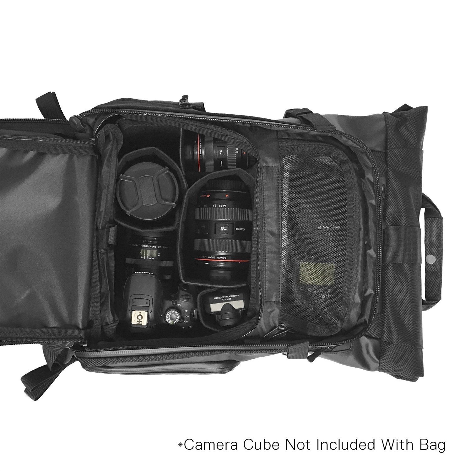 WANDRD PRVKE 21 Litri V3 Zaino Nero in Nylon Balistico e Tela Cerata Impermeabile