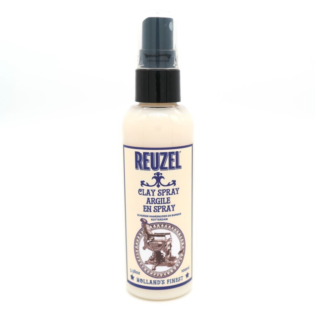 Reuzel Clay Spray per Capelli da Uomo - 100 ml, Fissaggio Naturale, Volume e Consistenza, Finitura Opaca, Senza Fragranza