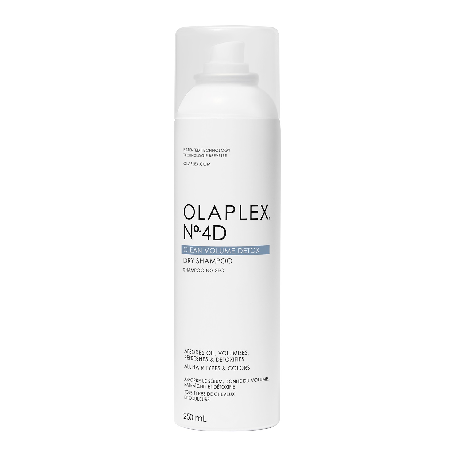 Olaplex N°4D Clean Volume Detox Dry Shampoo 250 ml - Shampoo Secco Volumizzante e Rinfrescante per Tutti i Tipi di Capelli