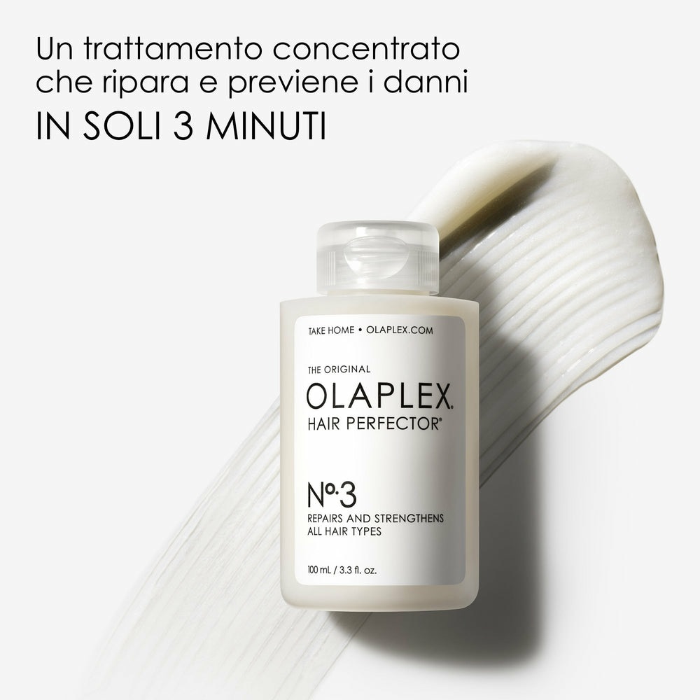 OLAPLEX N°3 Hair Perfector 100 ml - Trattamento Ricostruttivo per Capelli Danneggiati e Fragili