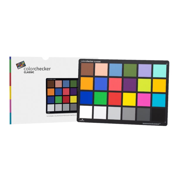 Calibrite ColorChecker Classic - Color Chart 24 Colori per Fotografia e Cinematografia, Dimensioni 279,4 x 215,9 mm