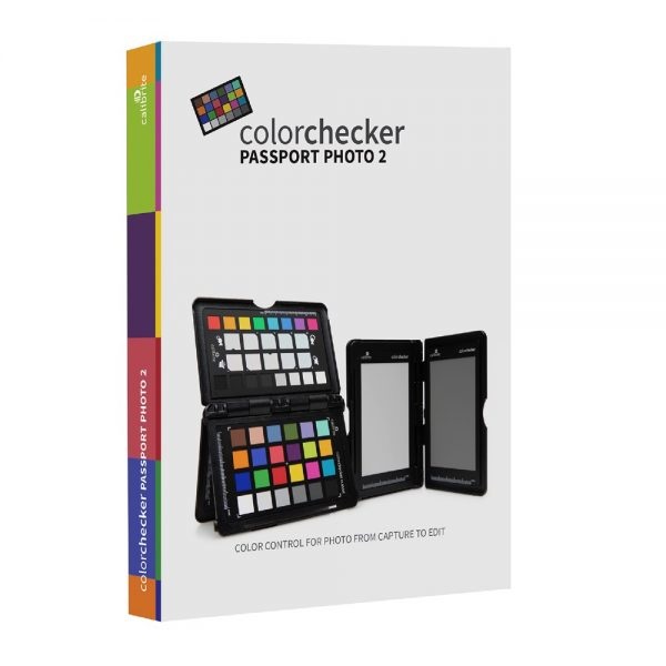 Calibrite ColorChecker Passport Photo 2 - Strumento portatile per esposizione corretta e colori accurati, compatibile con Lightroom e Photoshop