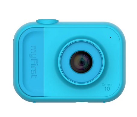 myFirst Camera 10 - Fotocamera Digitale per Bambini 5 MP, Blu, Leggera e Facile da Usare