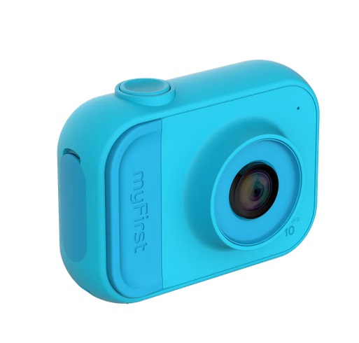 myFirst Camera 10 - Fotocamera Digitale per Bambini 5 MP, Blu, Leggera e Facile da Usare