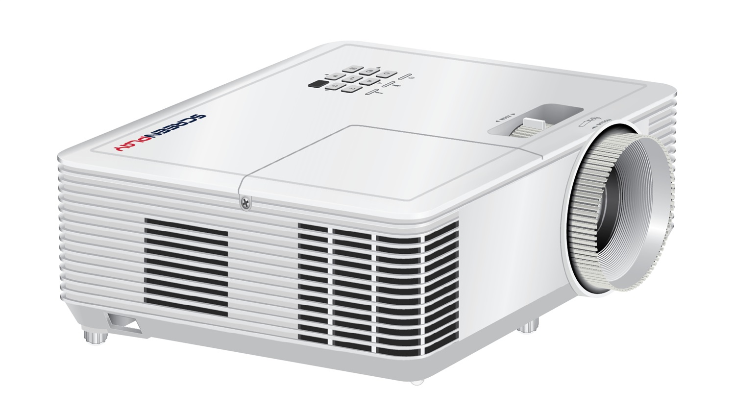 ScreenPlay MULTIMEDIA PROJECTOR Videoproiettore DLP 4000 ANSI Lumen WUXGA (1920x1200) Compatibilità 3D Bianco