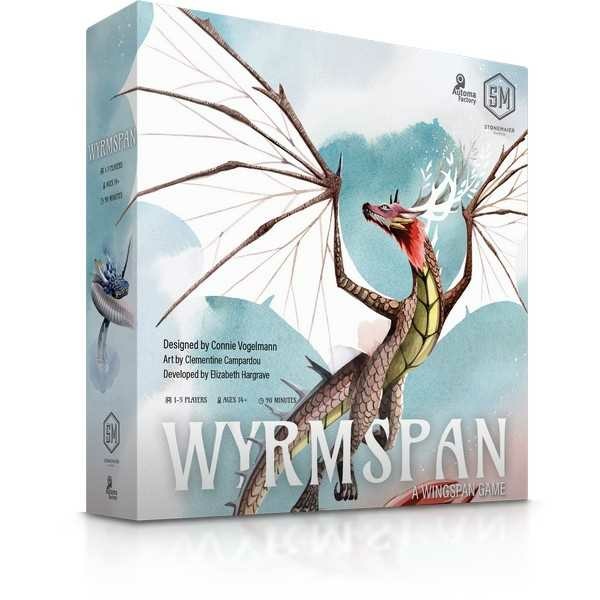 Stonemaier Games Wyrmspan - Gioco da Tavolo in Inglese sui Draghi, Durata 90 Min
