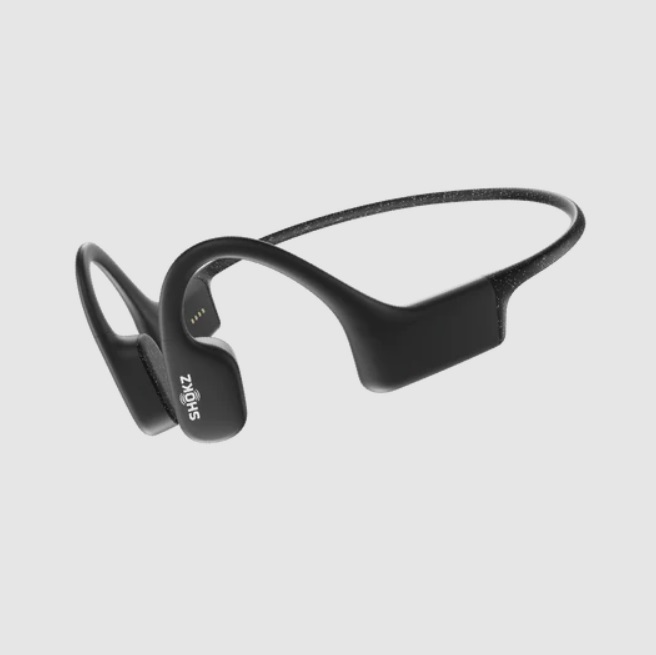 Shokz OpenSwim Auricolari a Conduzione Ossea Wireless Impermeabili Nero - 8h Autonomia, 4GB Memoria