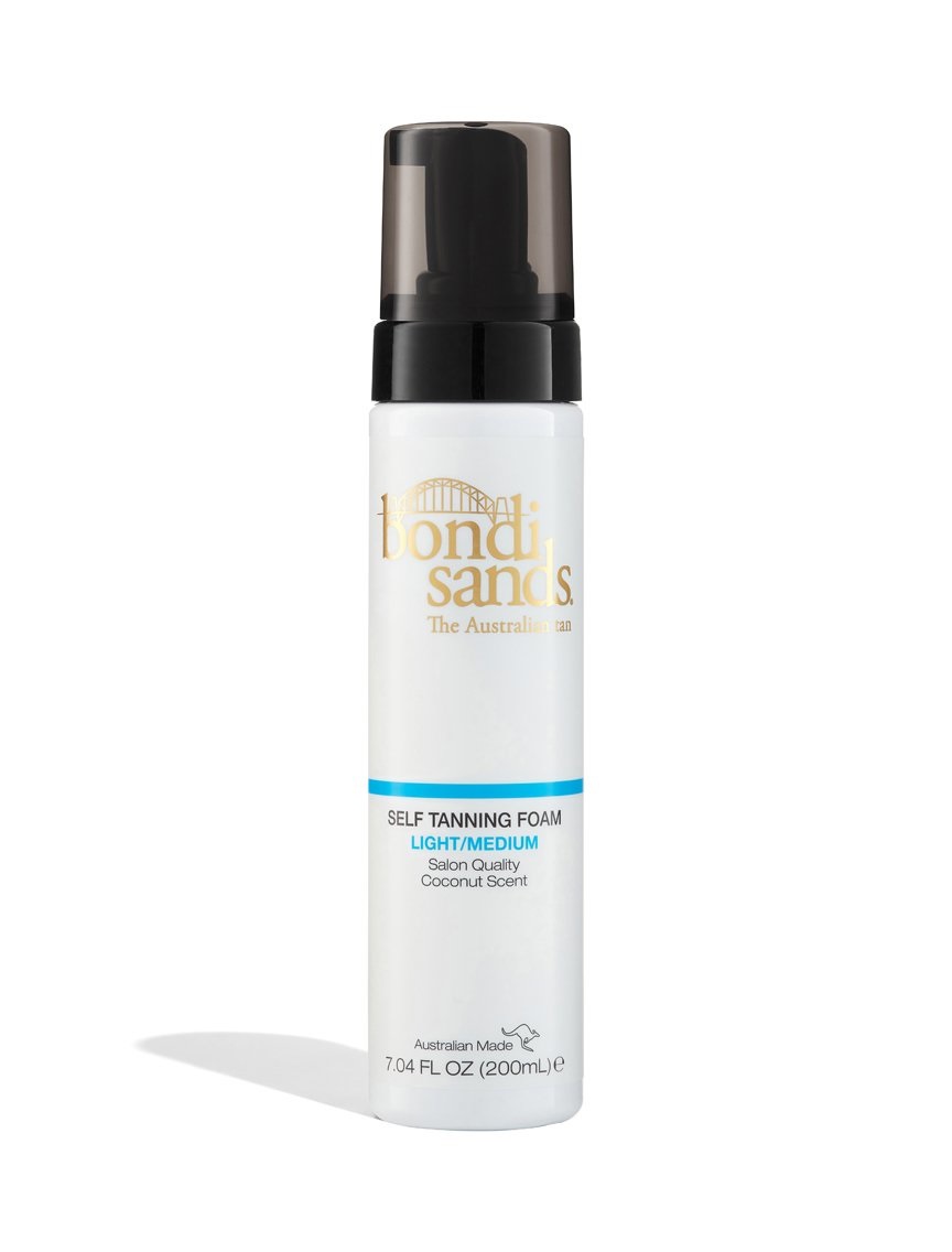 Bondi Sands Self Tanning Foam - Light/Medium 200 ml - Schiuma Autoabbronzante con Aloe Vera e Profumo di Cocco