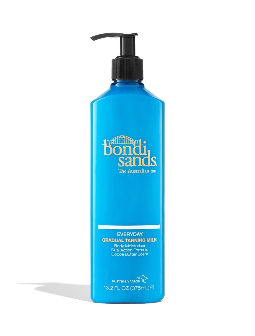 Bondi Sands Everyday Gradual Tanning Milk 375 ml - Autoabbronzante per Corpo, Arricchito con Aloe Vera e Vitamina E per una Pelle Sana e Luminosa