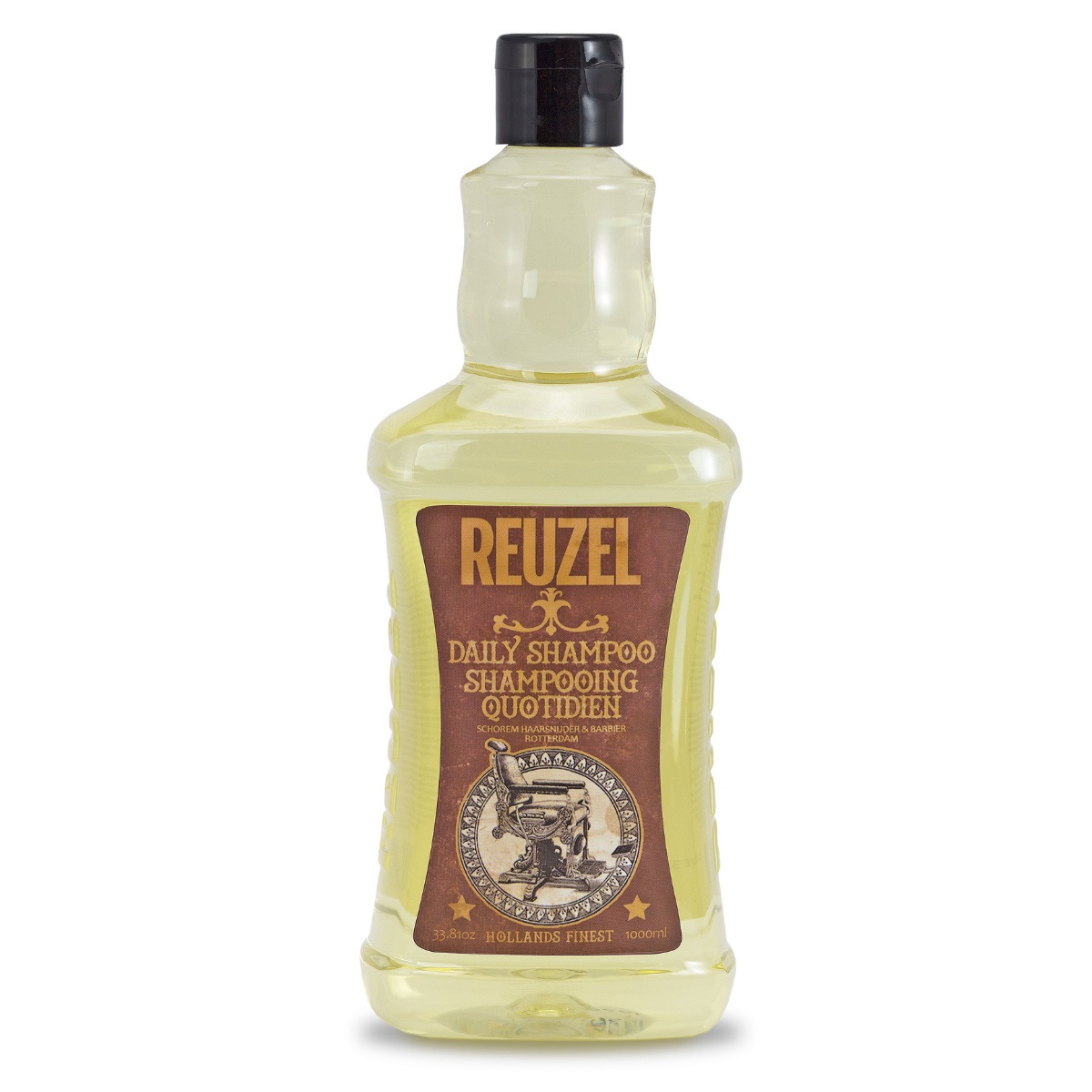 Reuzel Daily Shampoo 1000 ml - Shampoo per Uomo, Idratante e Tonificante con Estratti Naturali