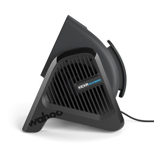 Wahoo KICKR Headwind - Ventilatore Intelligente per Ciclisti, Nero, con Regolazione Automatica del Flusso d'Aria