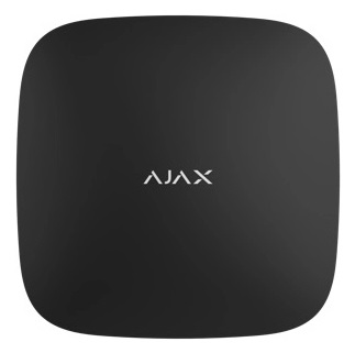 Ajax Hub 2 (2G) - Unità Centrale di Allarme GSM Ethernet, Controllo Fino a 100 Dispositivi, Colore Nero