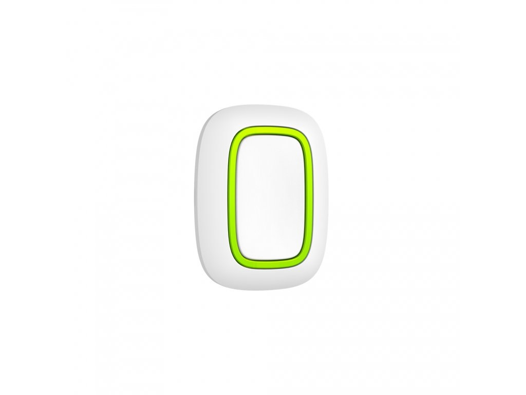 Ajax Pulsante di Allarme Wireless Antipanico Bianco - Funzione di Chiamata Istituto di Vigilanza