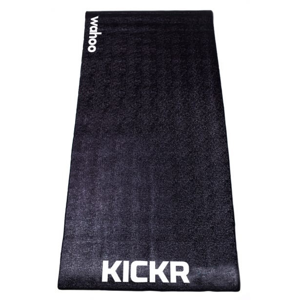 Wahoo Fitness Kickr Tappetino per Bicicletta da Interni - Nero, 91.4 x 198.1 cm, Antiscivolo e Fonoassorbente