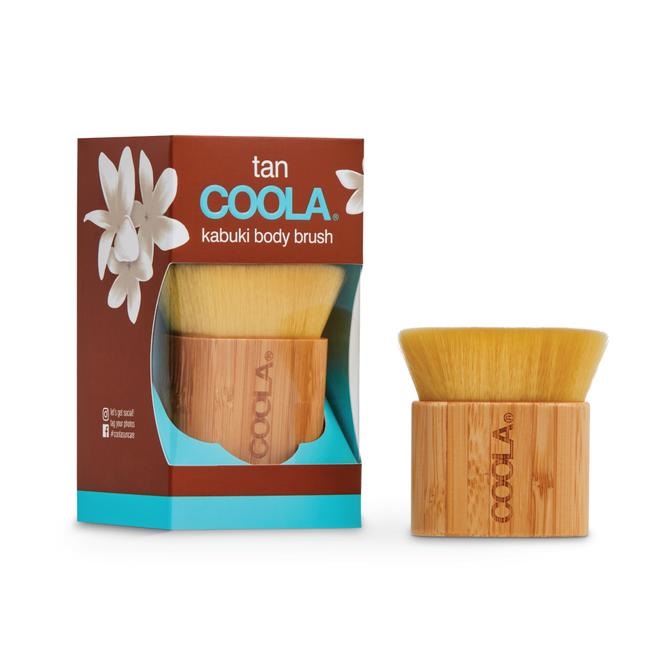Coola Sunless Tan Kabuki Brush - Pennello per Applicazione di Crema Abbronzante per Corpo, Compatibile con Organic Sunless Tan Luminizing Body Serum