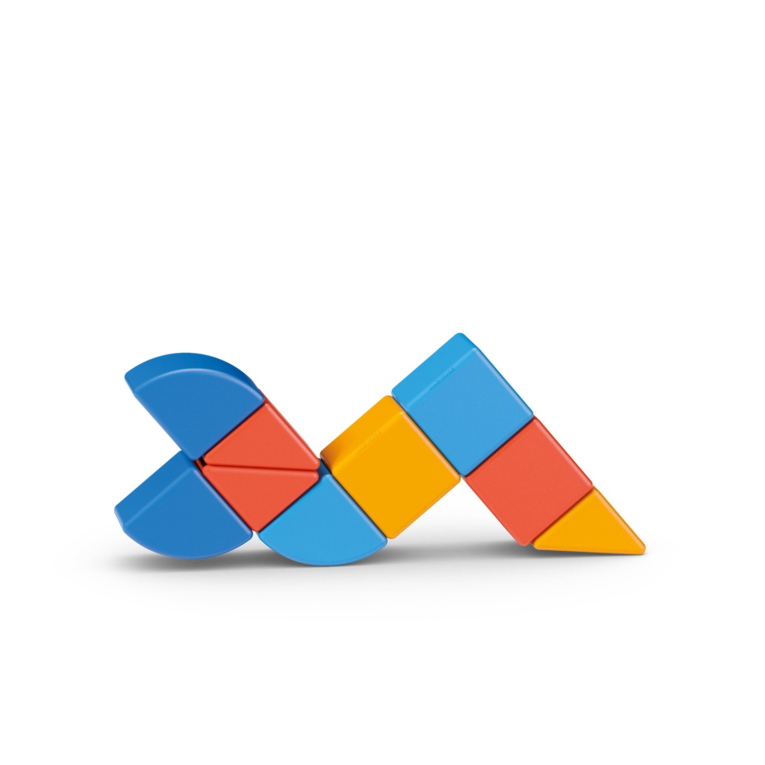 Geomag 208 Magicube Animali - Set di Costruzione Magnetico con 9 Pezzi