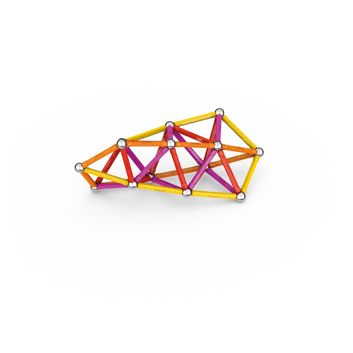 Geomag Classic Green Line - 93 Pezzi - Costruzioni Magnitiche per Bambini - 100% Plastica Riciclata