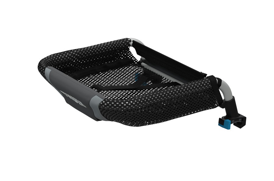 Thule Outdoor Portaoggetti Cargo Rack 1 - Compatibile con Thule Chariot Sport, Cross, Lite e Cab, Capacità di carico 2,3 kg, Tasca con cerniera