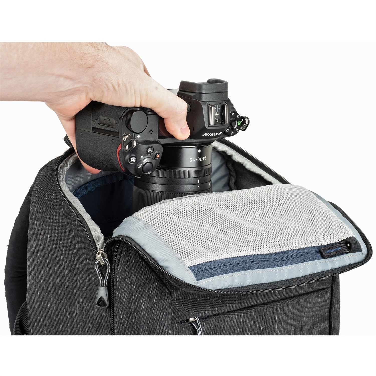 Think Tank BackStory 15 Zaino per Fotocamera Grigio - Spazio per 2 Reflex, Laptop da 16