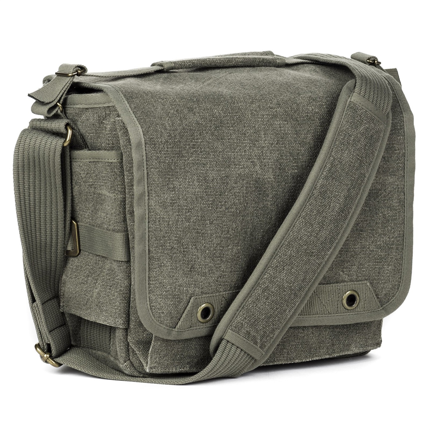 Think Tank Retrospective® 10 V2.0 Borsa da corriere Grigio - Compatibile con DSLR e obiettivi, con tracolla e scompartimento per notebook