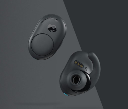 Skullcandy Auricolari Push S2BBBW-M716 True Wireless Grigio Scuro/Nero per Chiamate e Musica