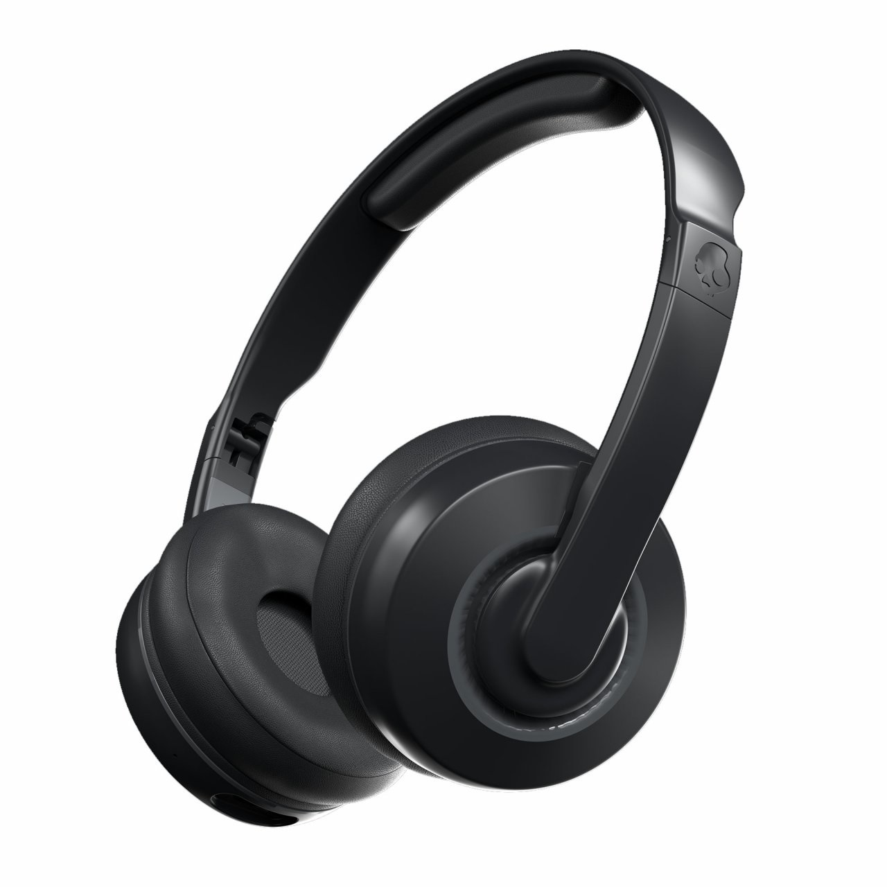 Skullcandy Cassette - Cuffie Wireless On-Ear con Microfono, 22 Ore di Autonomia, Compatibili con iPhone e Android, Colore Nero