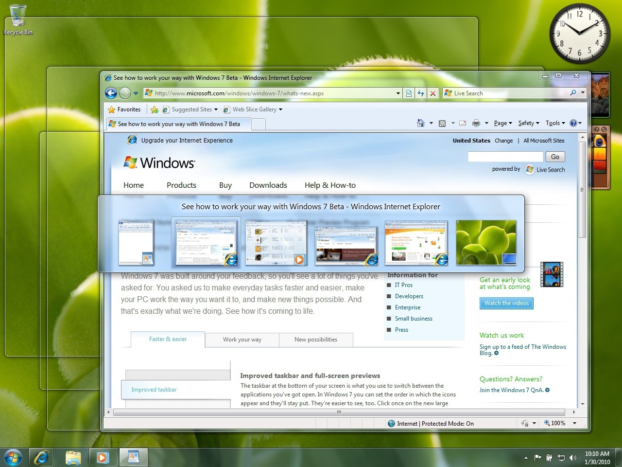 Microsoft Windows 7 Ultimate - Licenza A Vita, OEM, 64bit, Funzionalità Avanzate e Sicurezza Totale