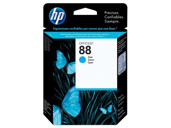 HP Cartuccia d'Inchiostro Originale C9386AE Ciano 10ml - Resa 860 Pagine